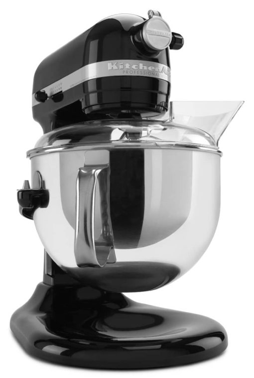 KitchenAid Professional 600 Series 6 Qt. Onyx Black Bowl-Lift Stand Mixer - Image 7