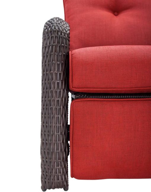 Hanover Strathmere Outdoor Reclining Arm Chair - Image 6