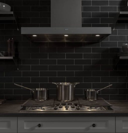 GE 36" Stainless Steel Smart Designer Wall Mount Hood With Perimeter Venting - Image 6