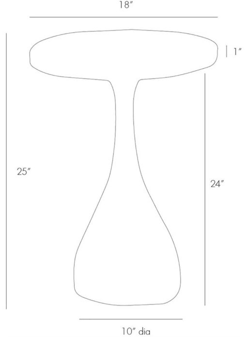 Arteriors Darby Accent Table - Image 7