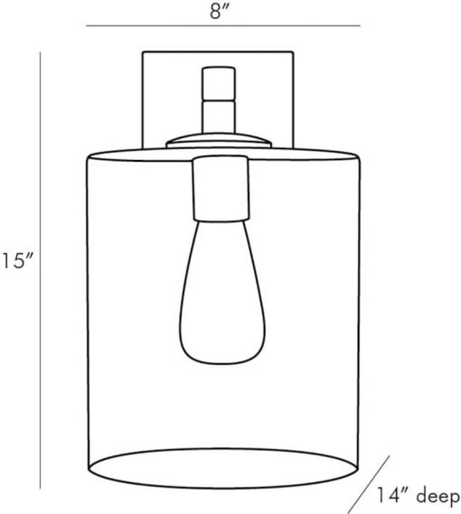 Arteriors Parrish Aged Iron Outdoor Sconce - Image 7