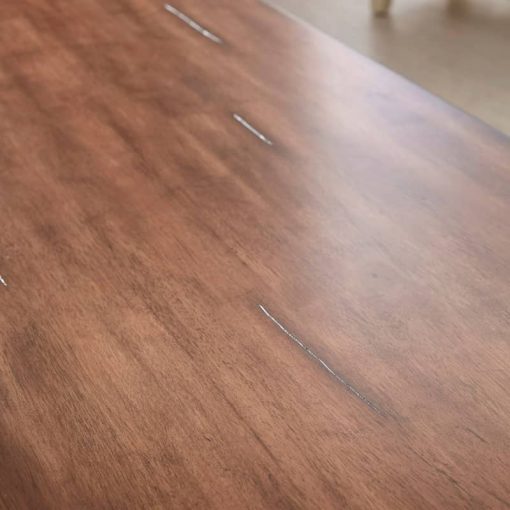 Homestyles Sedona Toffee Rectangular Trestle Dining Table - Image 9