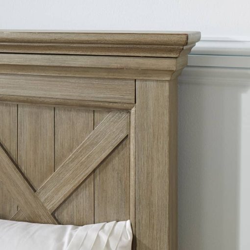 Homestyles Mountain Lodge Gray King Bed - Image 7