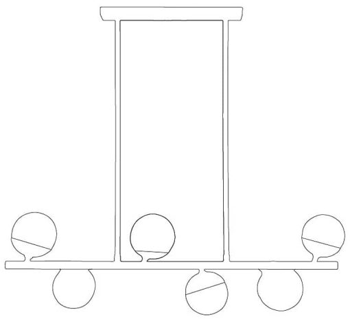 Arteriors Wahlburg Bronze Chandelier - Image 7