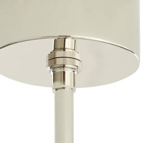 Arteriors Dallas Polished Nickel Medium Chandelier - Image 7