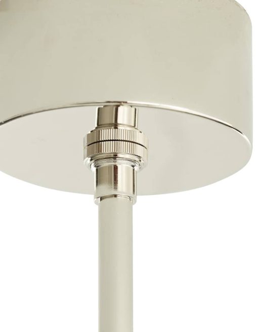 Arteriors Dallas Polished Nickel Medium Chandelier - Image 7