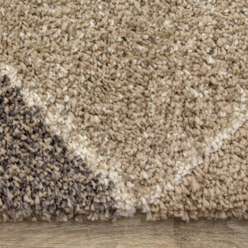 Kalora Maroq 7'10" X 10'10" Cream Beige Diamonds Rug - Image 7