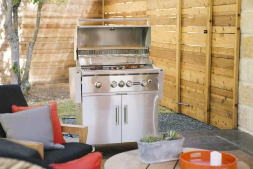 Coyote S-Series 36" Stainless Steel Built-In Liquid Propane Gas Grill - Image 7
