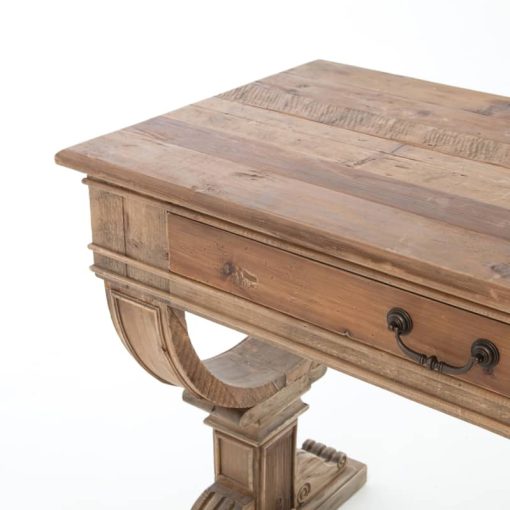Four Hands Bleached Pine Sergio Console Table - Image 7