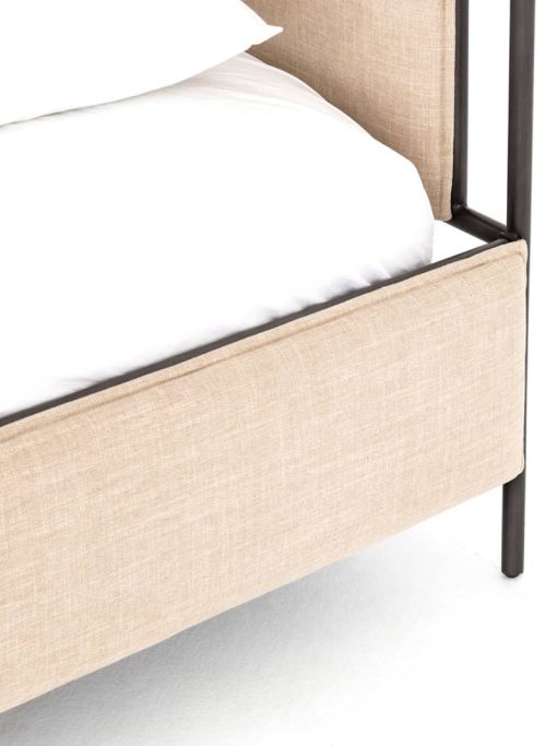 Four Hands Irondale Collection Leigh Upholstered Queen Bed - Image 7