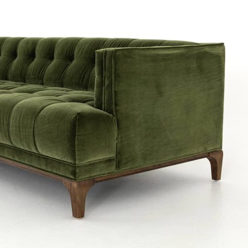 Four Hands Kensington Collection Dylan Sapphire Olive Sofa - Image 7
