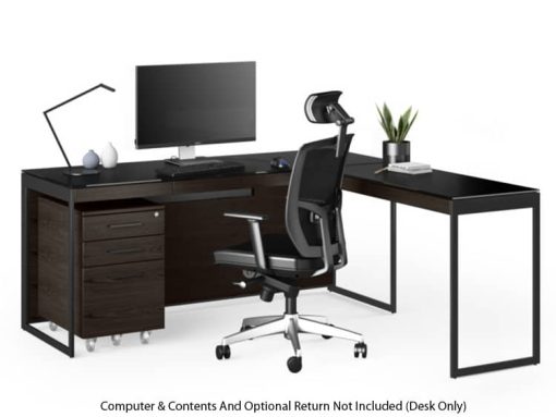 BDI Sequel 20 6101 Charcoal And Black Desk - Image 7