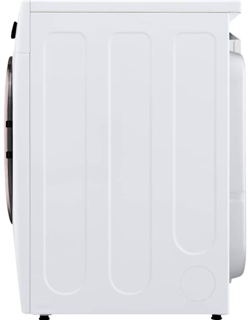 LG 7.4 Cu. Ft. White Smart Wi-Fi Enabled Front Load Gas Dryer With TurboSteam And Built-In Intelligence - Image 7