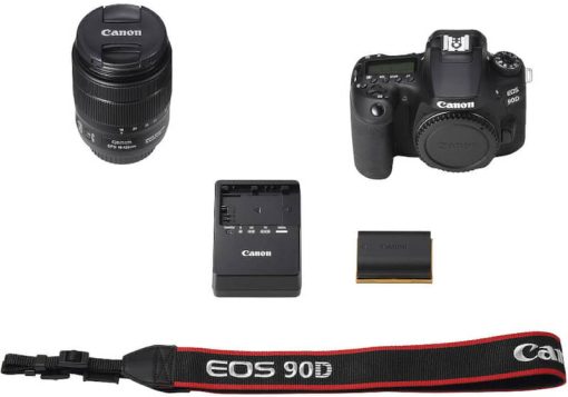 Canon EOS 90D Black DSLR Camera With EF-S 18-135mm f/3.5-5.6 IS USM Lens - Image 7