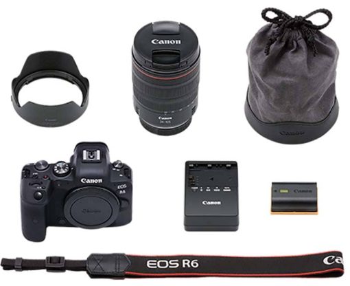 Canon EOS R6 RF 24-105mm F4 L IS USM Lens Kit - Image 7