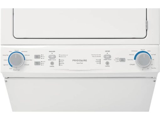 Frigidaire 27" White Stacked Washer And Electric Dryer Laundry Center - Image 6
