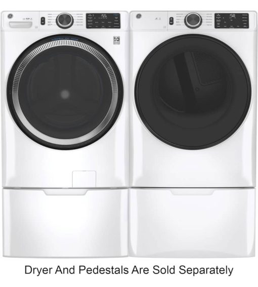 GE ADA 4.8 Cu. Ft. White Smart Front Load ENERGY STAR Washer With UltraFresh Vent System With OdorBlock And Sanitize W/ Oxi - Image 7