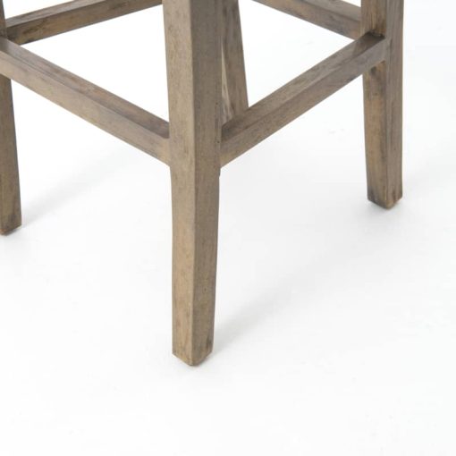 Four Hands Grass Roots Collection Banana Leaf Bar Stool - Image 7