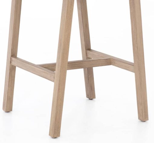 Four Hands Solano Collection Brown Delano Outdoor Bar Stool - Image 6