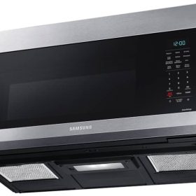 Samsung 1.7 Cu. Ft. Fingerprint Resistant Stainless Steel Over-The-Range Convection Microwave - Image 7