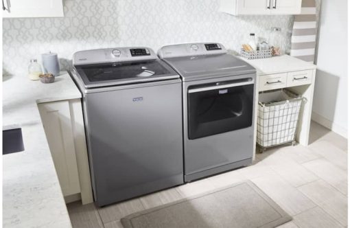 Maytag 5.2 Cu. Ft. Metallic Slate Smart Capable Top Load Washer With Extra Power Button - Image 7