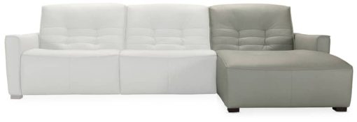 Hooker Furniture Living Room Reaux Power Recline Sofa With RAF Chaise With 2 Power Recliners - Image 7