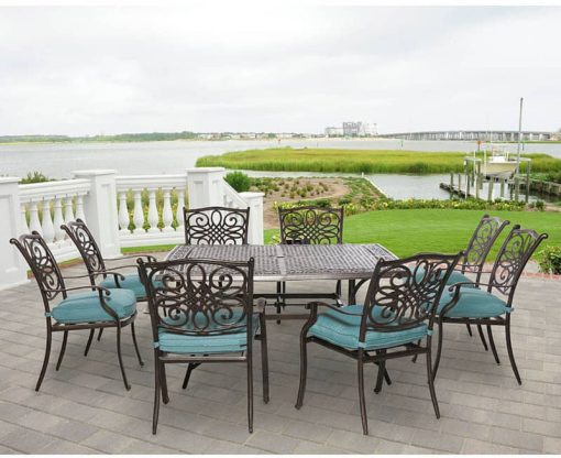 Hanover Traditions 9-Piece Dining Patio Set - Image 7