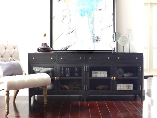 Four Hands Belmont Collection Shadow Box Media Console - Image 13