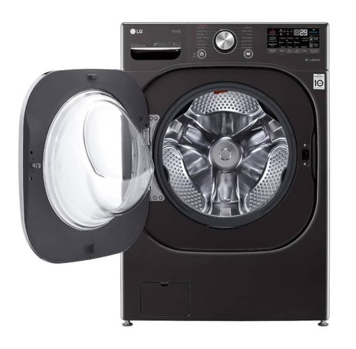 LG 5 Cu. Ft. Black Steel Smart Wi-Fi Enabled Front Load Washer With TurboWash 360 & Built-In Intelligence - Image 6