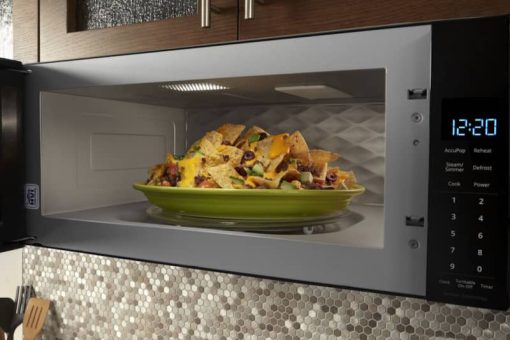 Whirlpool 1.1 Cu. Ft. Black Low Profile Microwave Hood Combination - Image 7