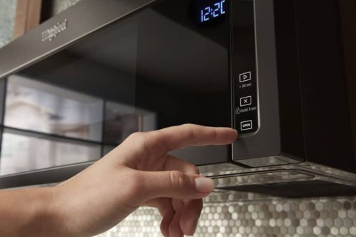 Whirlpool 1.1 Cu. Ft. Fingerprint Resistant Black Stainless Steel Low Profile Microwave Hood Combination - Image 7