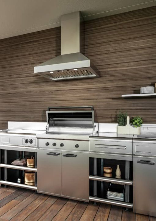Best WTD39M Series 36" Stainless Steel Outdoor Chimney Range Hood - Image 6