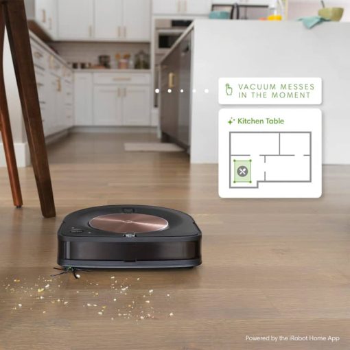 iRobot Roomba s9+ (9550) Wi-Fi Connected Robot Vacuum with Automatic Dirt Disposal - Image 7