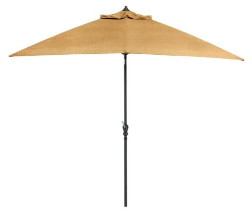 Hanover Brigantine Collection 7-Piece Dining Set with Cast-Top Table and 9 Ft. Umbrella - Image 5