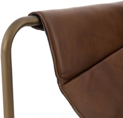 Four Hands Bishop Collection Patina Brown Vera Chair - Image 7