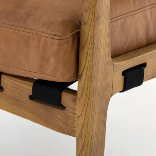 Four Hands Bishop Collection Patina Copper Silas Chair - Image 8
