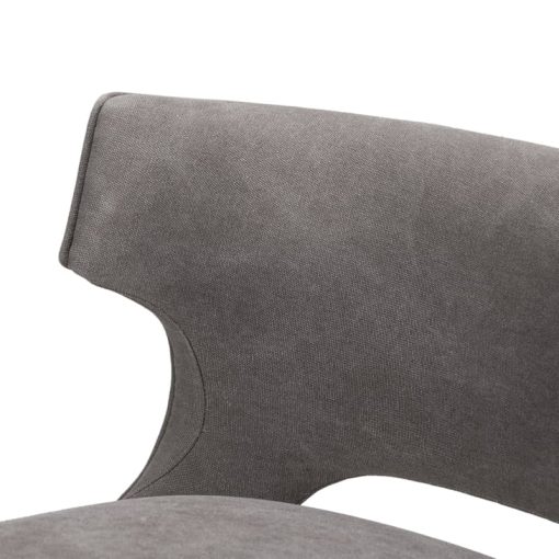 Four Hands Belfast Collection  Canvas Dark Moon Task Bar Stool - Image 8