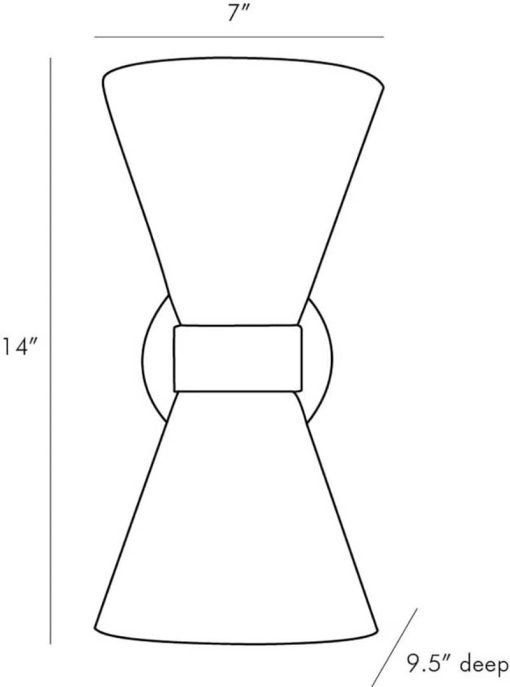 Arteriors Richard Aged Iron Outdoor Sconce - Image 8