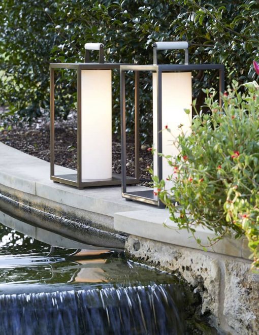 Arteriors Stetson Aged Brass Outdoor Lantern - Image 8