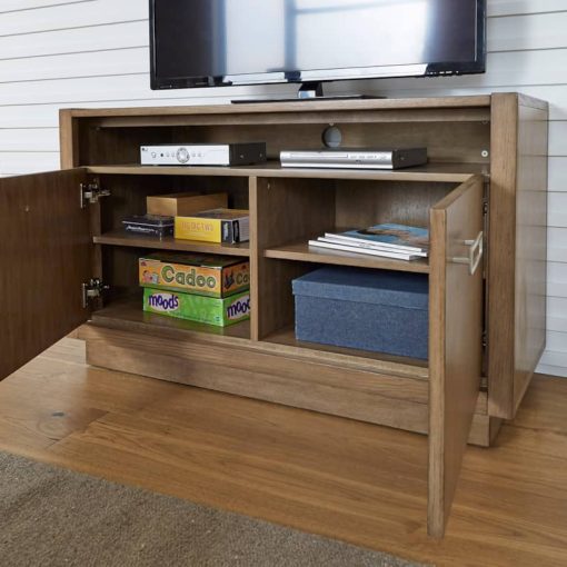 Homestyles Big Sur Oak Entertainment Stand - Image 8