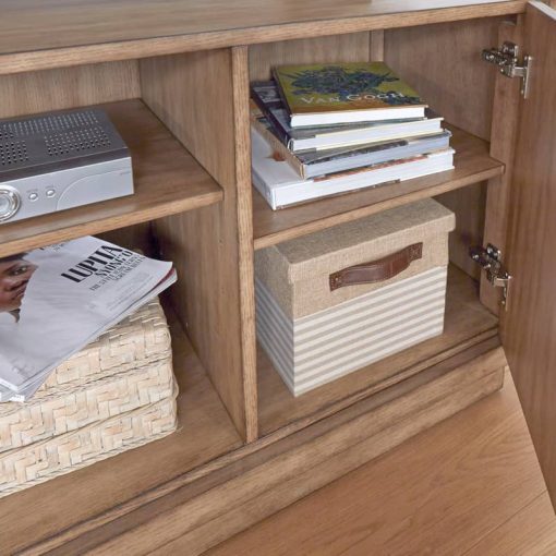 Homestyles Big Sur Oak Entertainment Center - Image 8