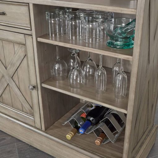 Homestyles Mountain Lodge Gray Bar - Image 8