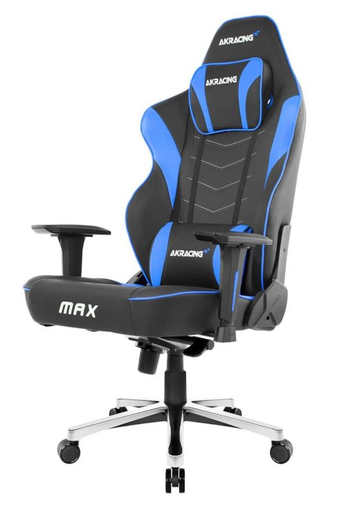AKRacing Masters Series Black & Blue Max Gaming Chair - Image 8