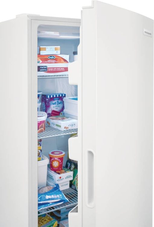 Frigidaire 15.5 Cu. Ft. White Garage Ready Upright Freezer - Image 8