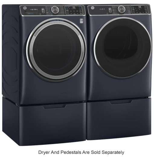 GE ADA 5 Cu. Ft. Sapphire Blue Smart Front Load ENERGY STAR Steam Washer With SmartDispense UltraFresh Vent System With OdorBlock And Sanitize + Allergen - Image 8