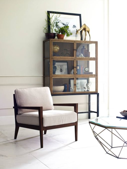 Four Hands Marlow Collection Geometric Coffee Table-Antique Brass - Image 8