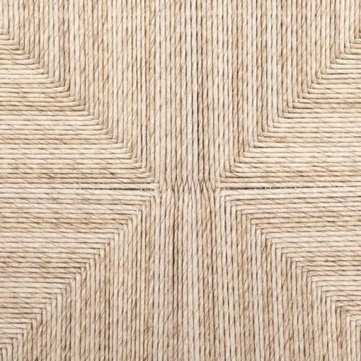 Four Hands Grass Roots Collection Black Teak Muestra Bar Stool - Image 8