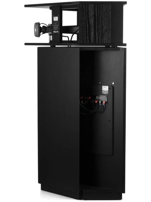 Klipsch Heritage Series Klipschorn AK6 Satin Black Ash Floorstanding Speaker (Each) - Image 8