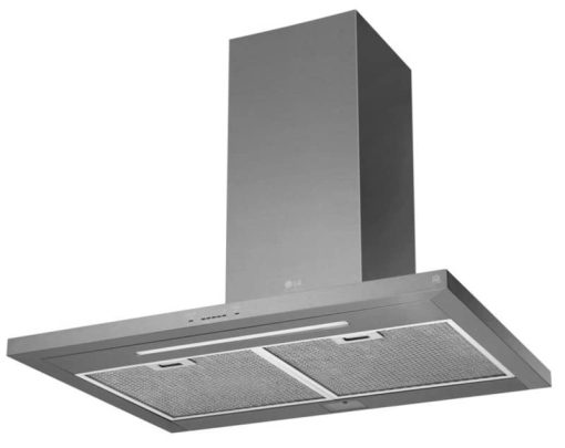 LG STUDIO 36" Fingerprint Resistant Stainless Steel Wall Mount Chimney Hood - Image 8
