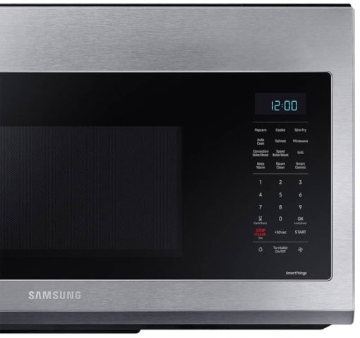 Samsung 1.7 Cu. Ft. Fingerprint Resistant Stainless Steel Over-The-Range Convection Microwave - Image 8